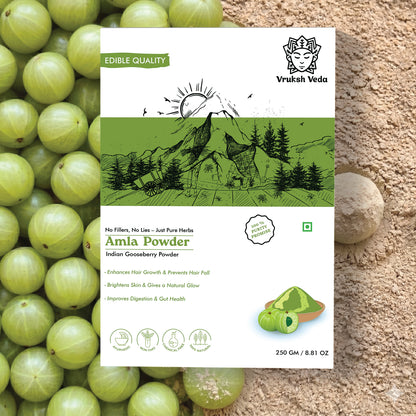 Pure Amla Powder – The Stone-Ground "Vitamin C Powerhouse" for Radiant Skin, Immune Resilience, and Total Vitality