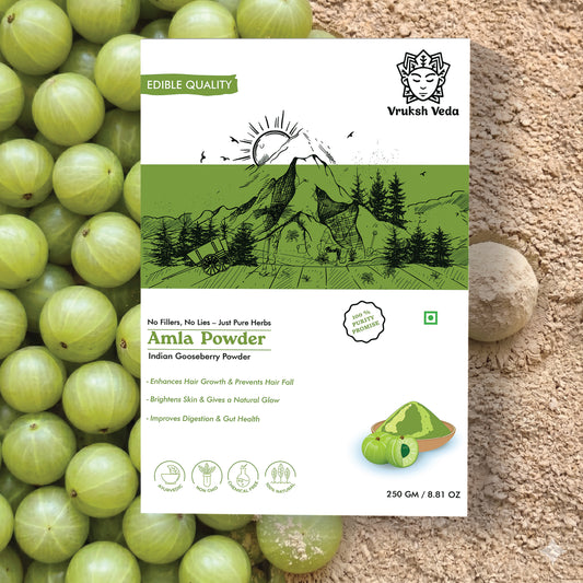 Pure Amla Powder – The Stone-Ground "Vitamin C Powerhouse" for Radiant Skin, Immune Resilience, and Total Vitality