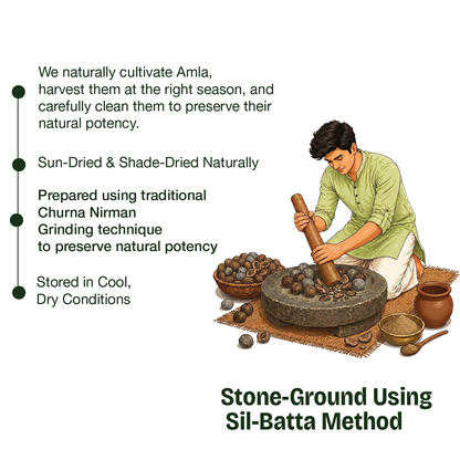 Pure Amla Powder – The Stone-Ground "Vitamin C Powerhouse" for Radiant Skin, Immune Resilience, and Total Vitality