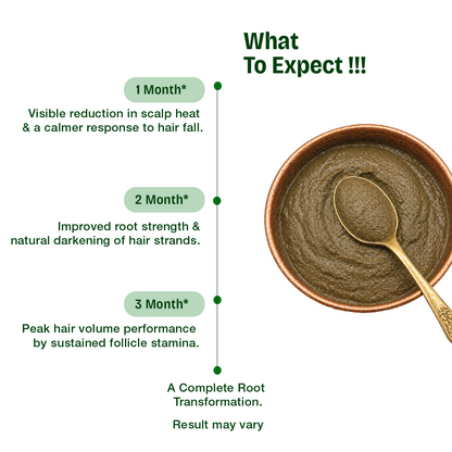 Pure Bhringraj Powder – The "King of Hair" for Root Strengthening and Natural Pigment Restoration