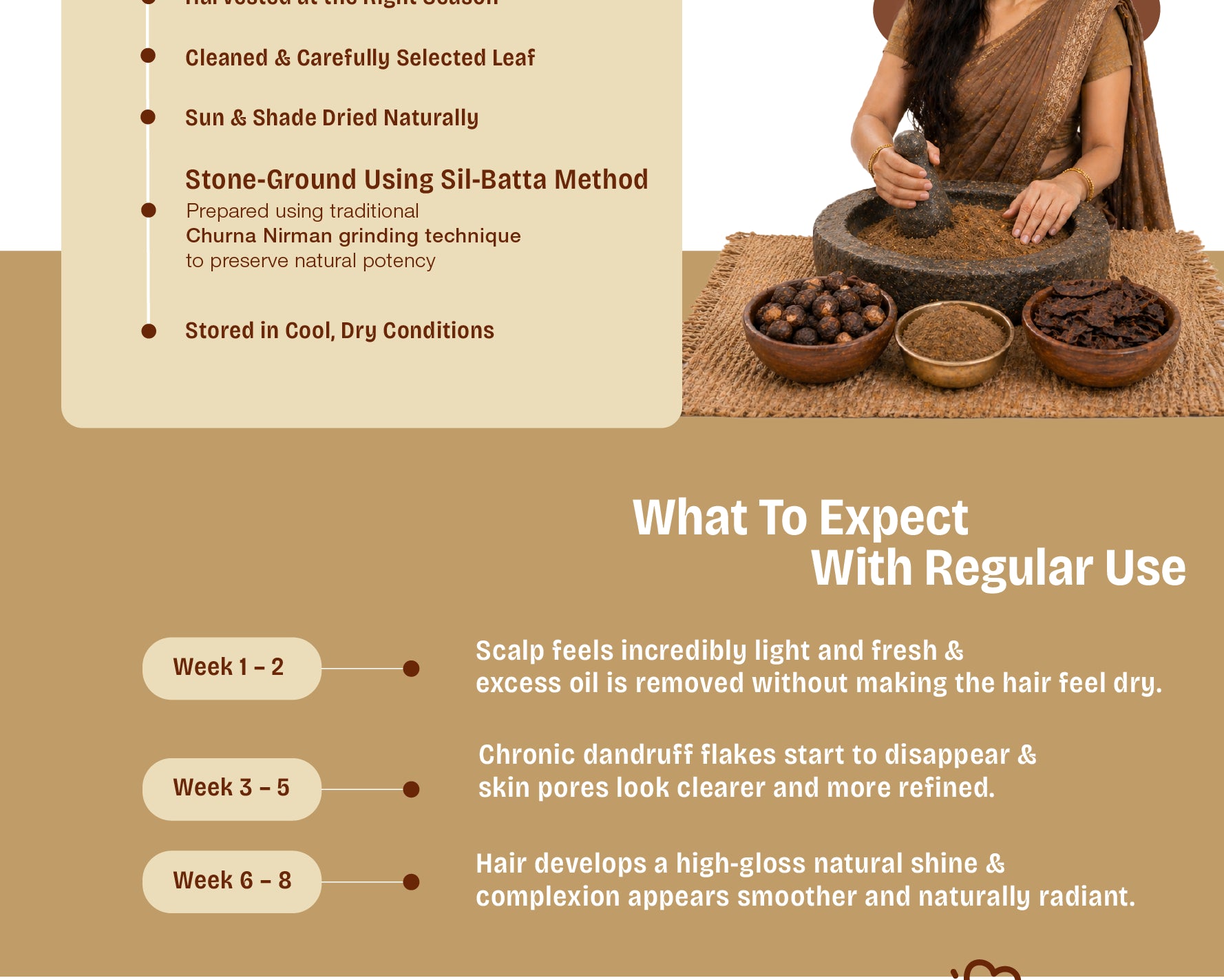 Pure Reetha Powder – Natural Hair Cleanser for Scalp Health and Chemical-Free Shine