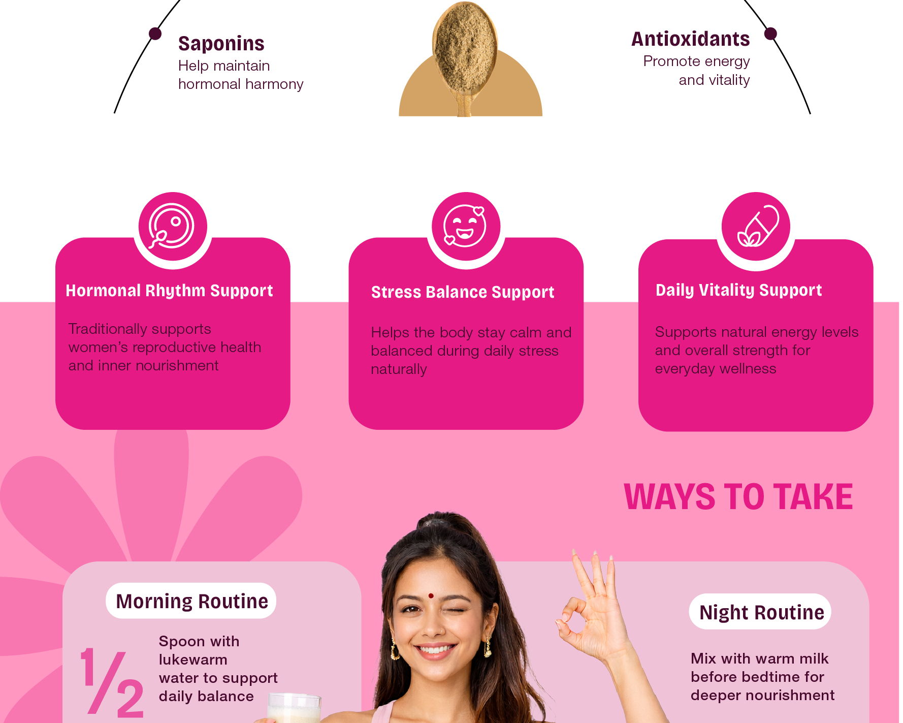 Shatavari Root Powder for Hormonal Balance & Women’s Wellness