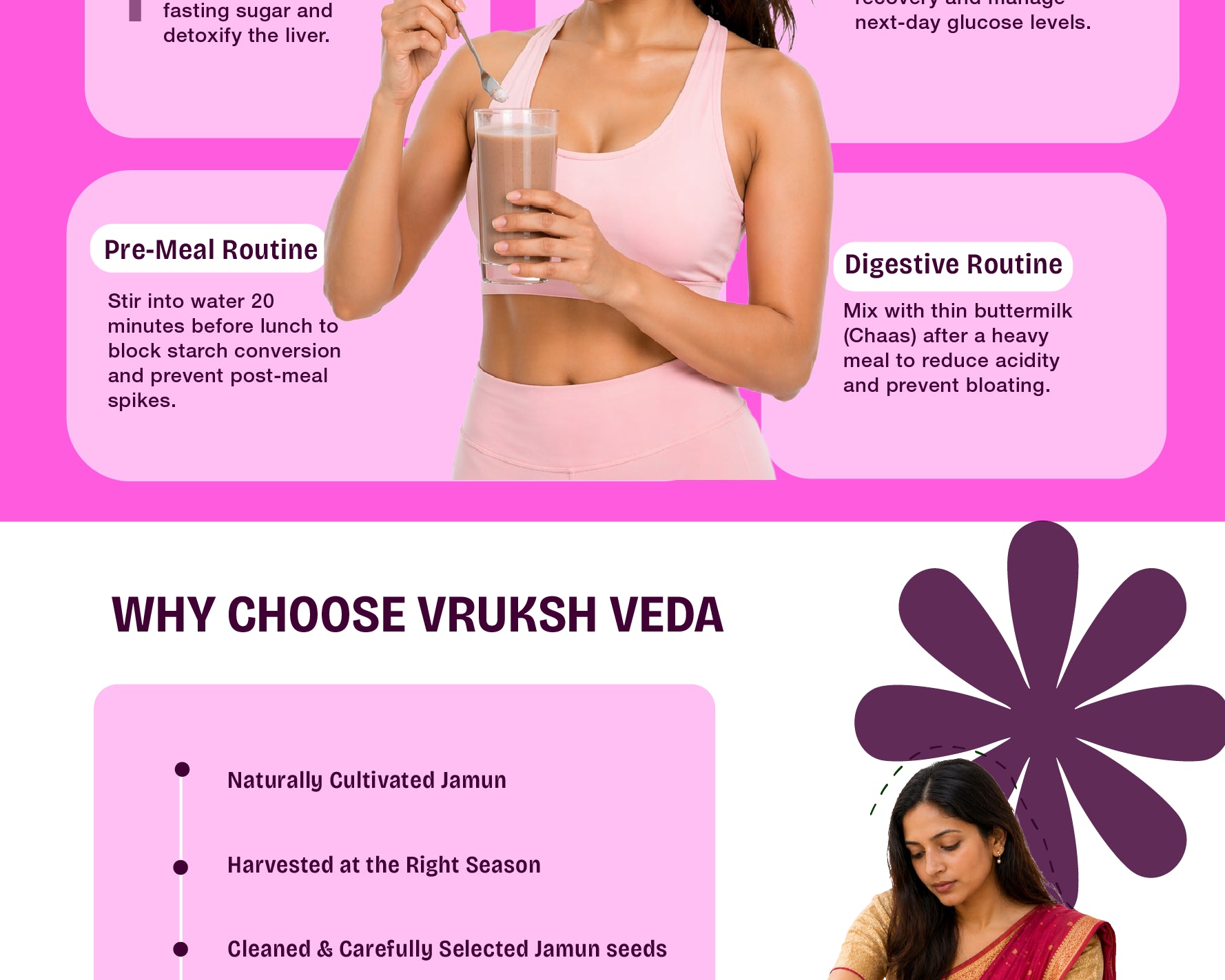 Jamun Seed Powder – 100% Raw, Sun-Dried & Stone-Ground Seeds for Pure, Plant-Based Wellness