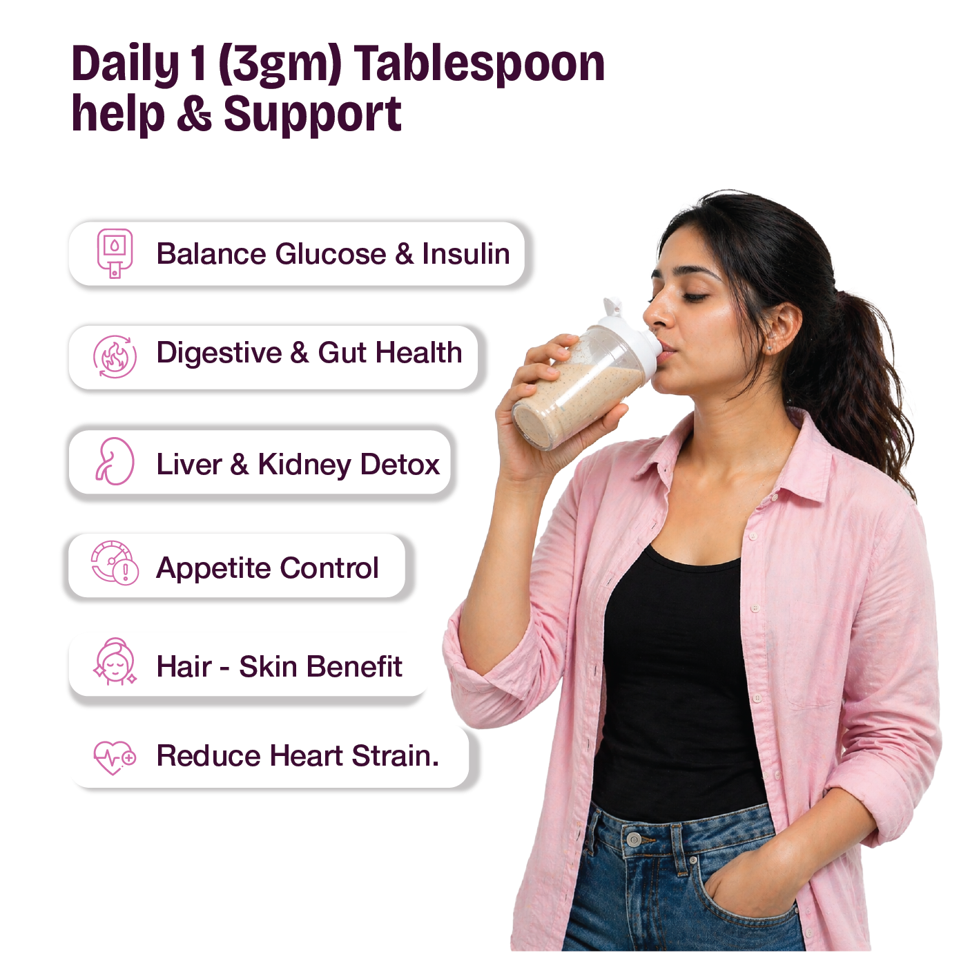 Jamun Seed Powder – 100% Raw, Sun-Dried & Stone-Ground Seeds for Pure, Plant-Based Wellness