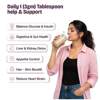 Jamun Seed Powder – 100% Raw, Sun-Dried & Stone-Ground Seeds for Pure, Plant-Based Wellness