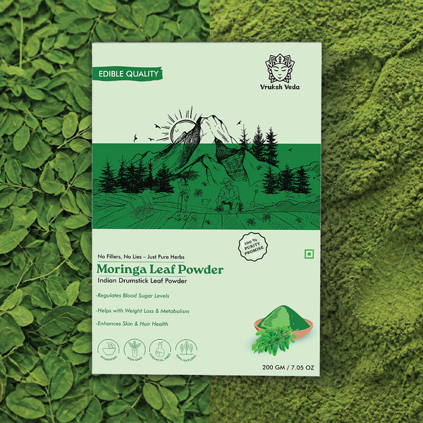 Natural Moringa Powder – The Stone-Ground "Superfood" for Natural Immunity, Daily Energy, and Cellular Detox