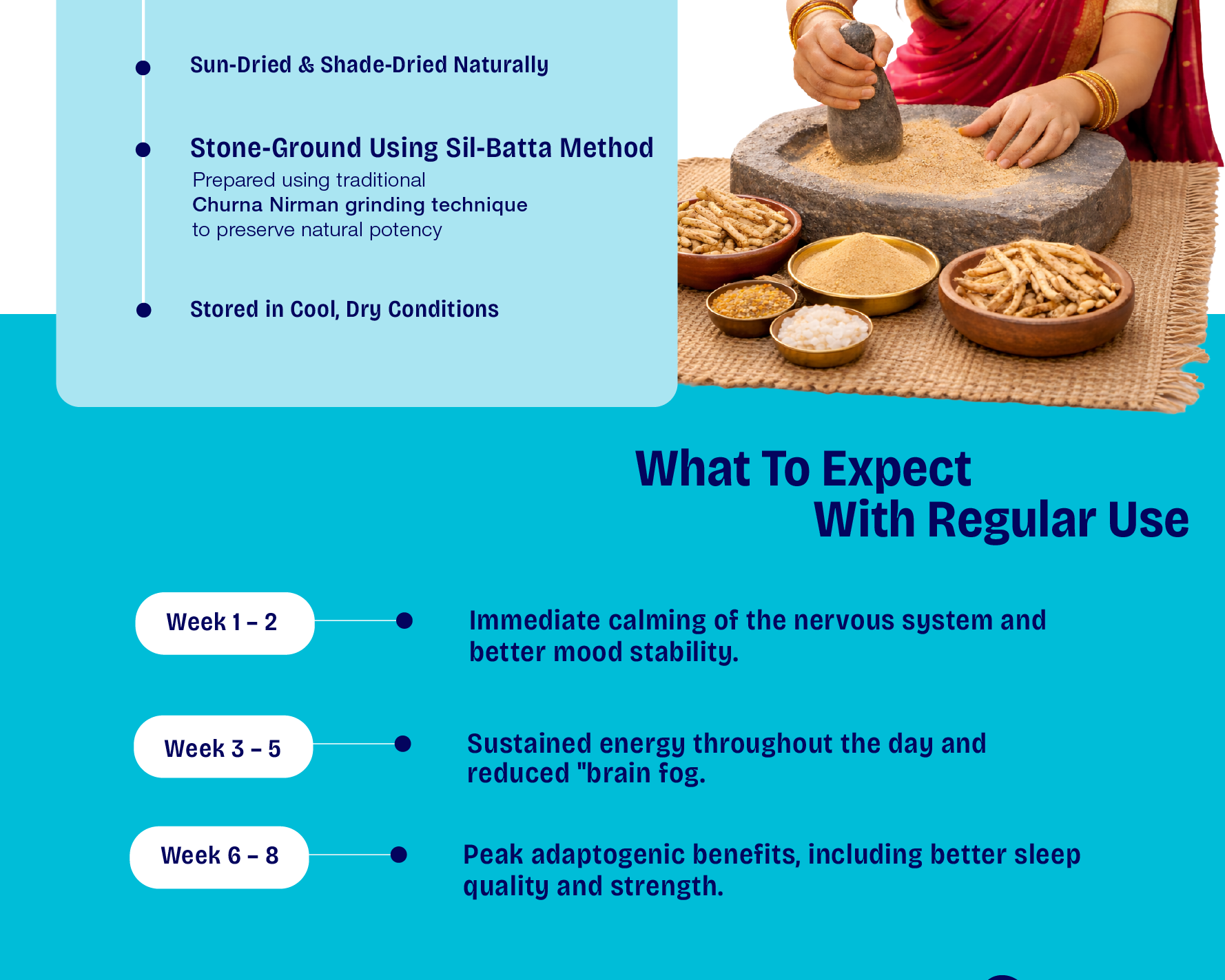 Pure Ashwagandha Powder – The Stone-Ground "Stress-Shield" for Deep Resilience, Vital Energy, and Total Mind-Body Balance
