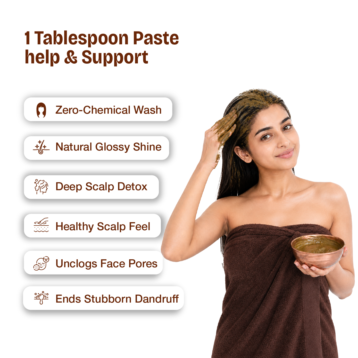 Pure Reetha Powder – Natural Hair Cleanser for Scalp Health and Chemical-Free Shine
