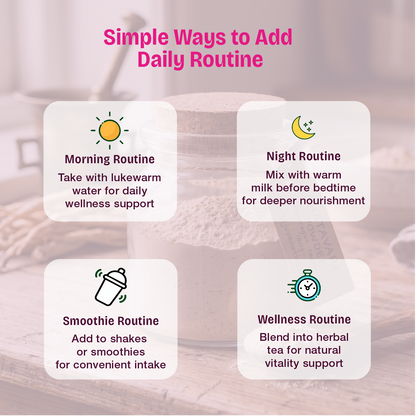 Shatavari Root Powder for Hormonal Balance & Women’s Wellness